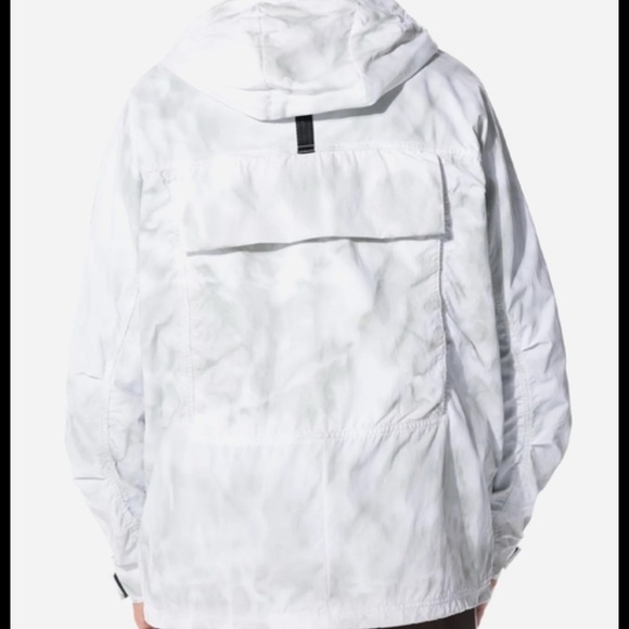 Nike Tech Pack Men's White gray watercolor Hooded sports Jacket windbreaker XL - Picture 7 of 15